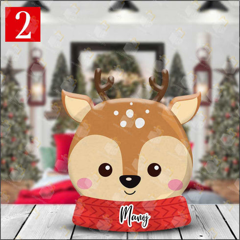 Personalised Stuffed Christmas Plush Toy